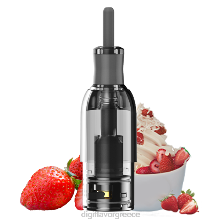 Digiflavor Greece - Digiflavor M1 Δεξαμενή παγωτό φράουλα BP2J38